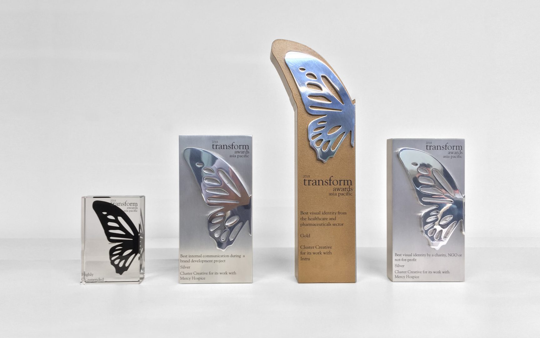 Re:brand has won gold at the prestigious Transform Awards Asia Pacific 2018 in Hong Kong. “This year, the calibre of submission has been phenomenal, and the clients and agencies that have won have demonstrated outstanding creative ability and strategic insight”.