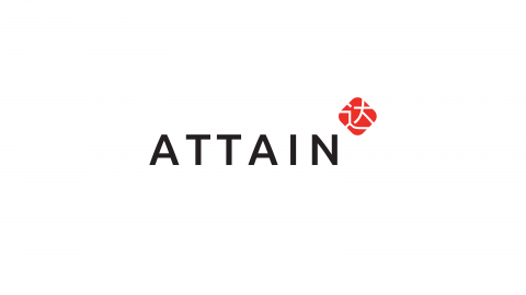 Attain logo designed by re:brand
