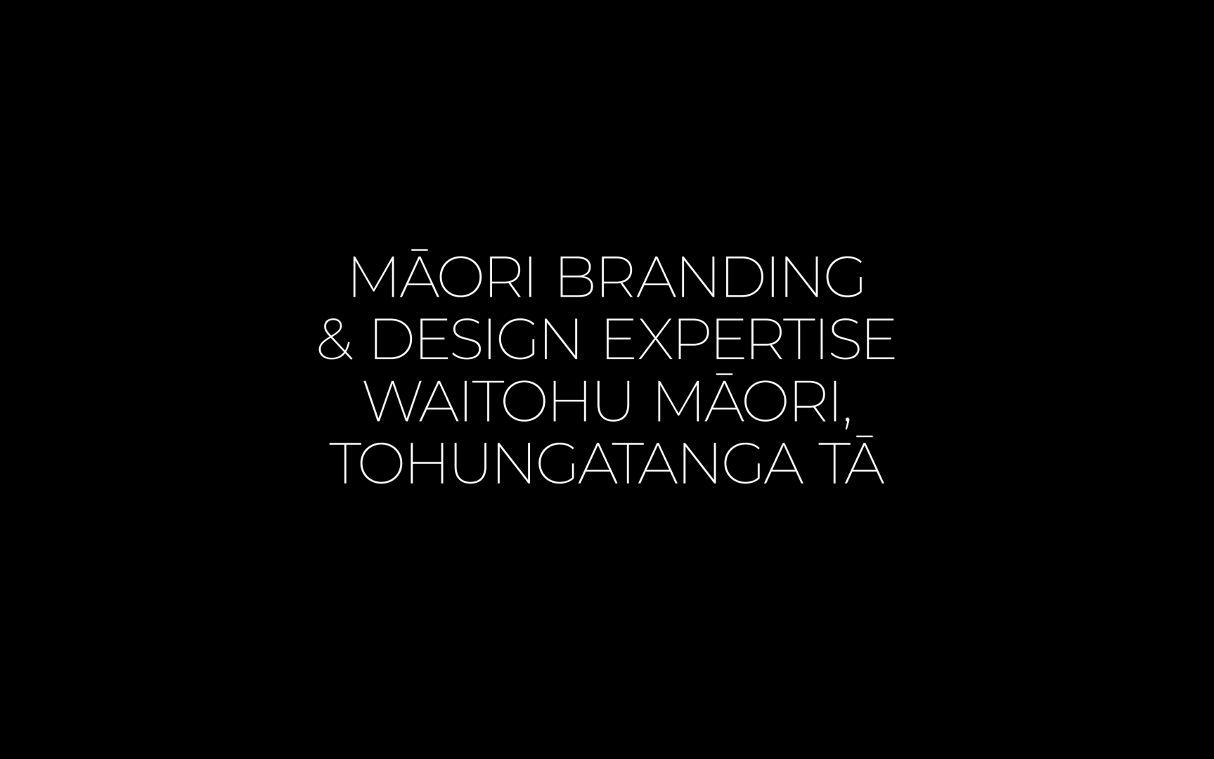 Māori Branding Expertise