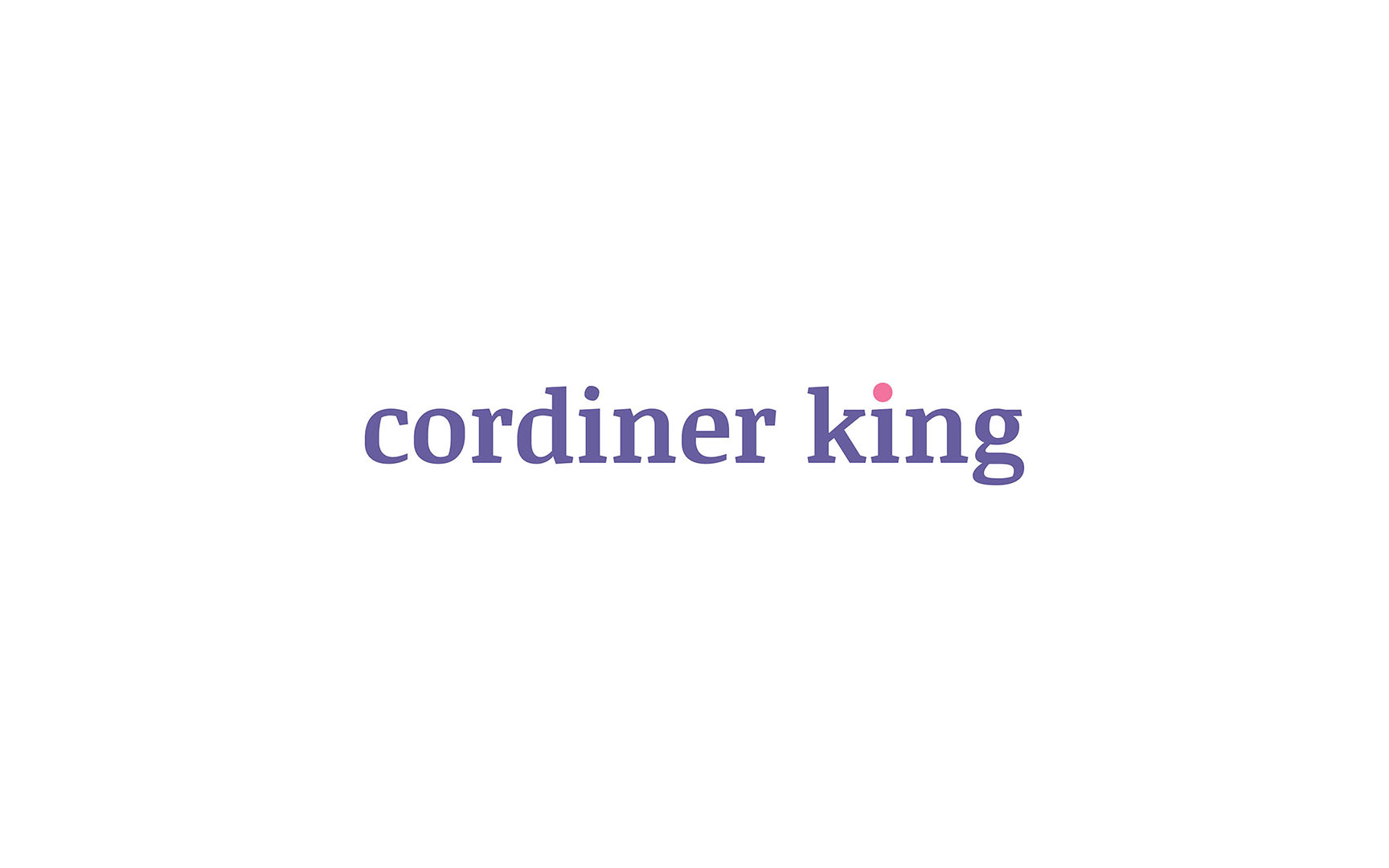 Cordiner King - Logo design