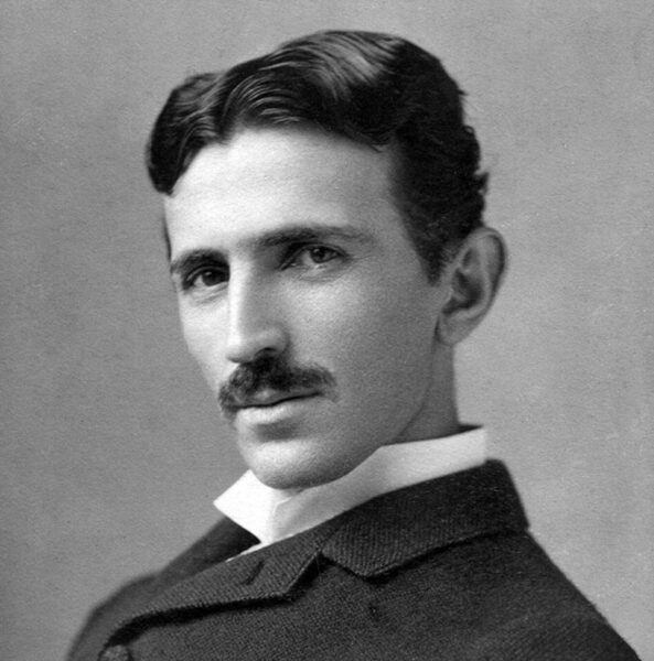 Niko Tesla portrait 1890