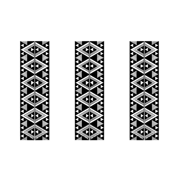 Māori weaved design