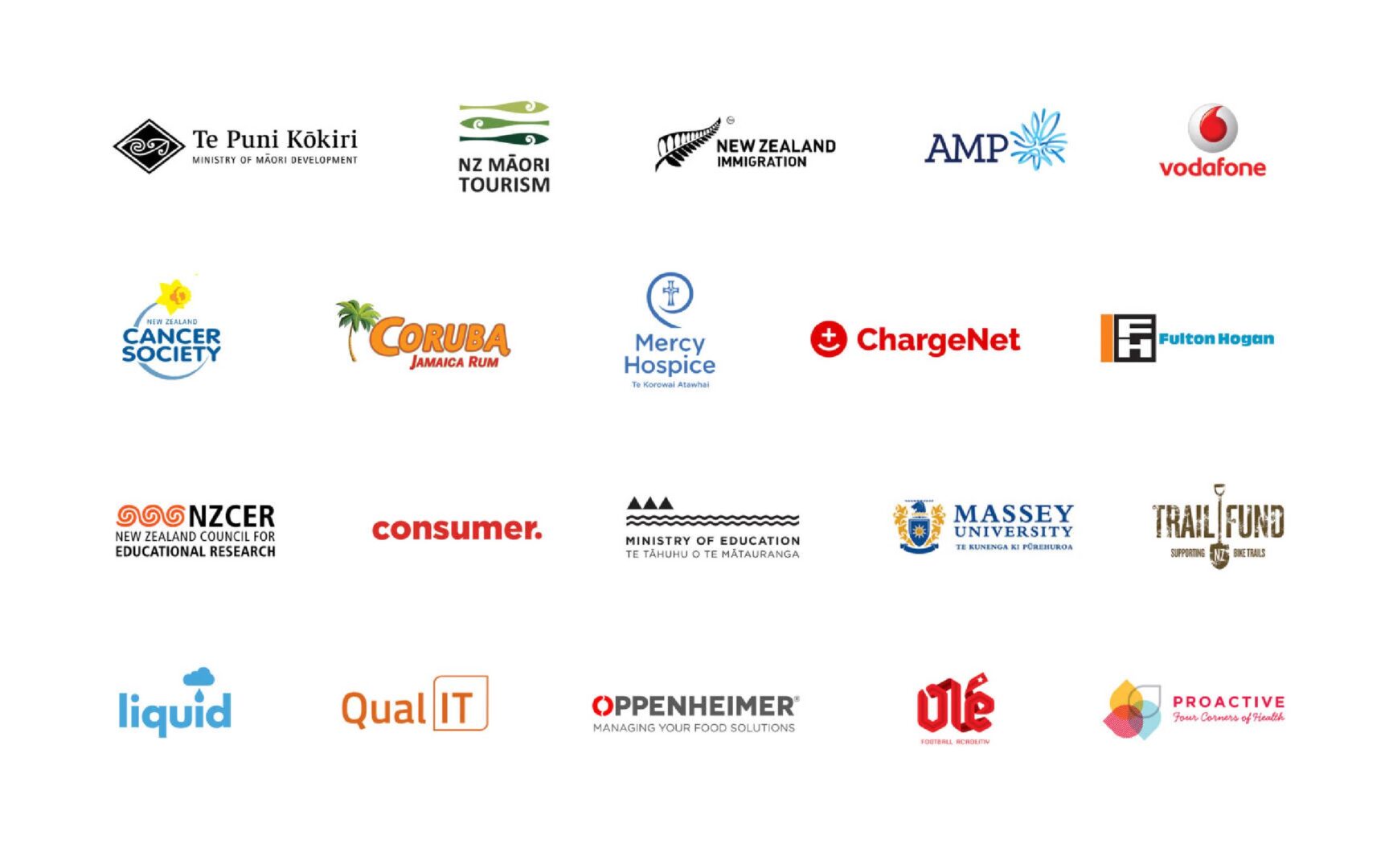 Brand Agency Auckland branding and logo work.