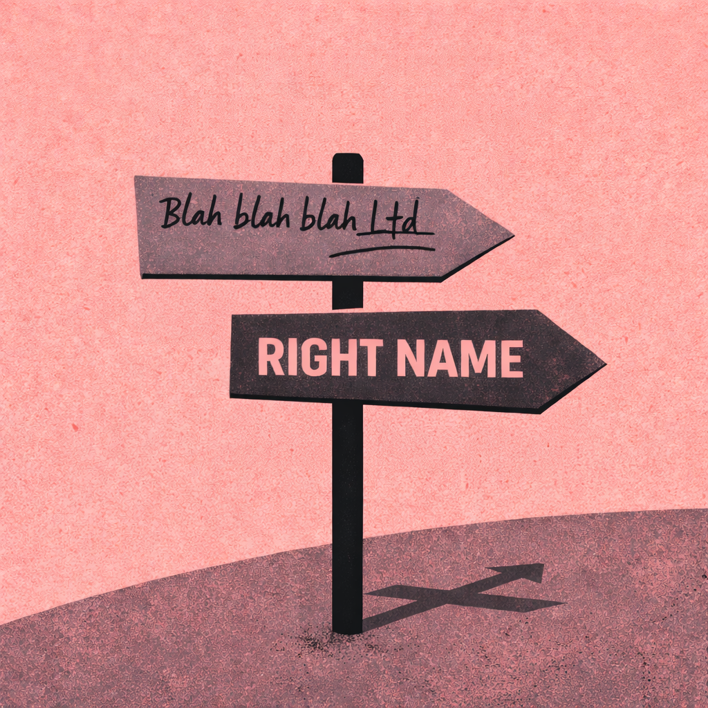 Choosing the Right Company Name