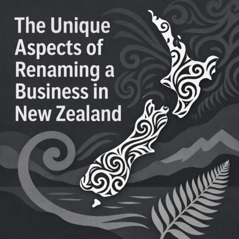 The Unique Aspects of Renaming a Business in New Zealand