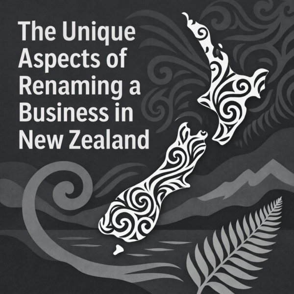 The Unique Aspects of Renaming a Business in New Zealand