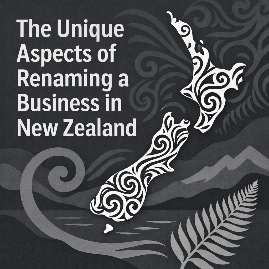 The Unique Aspects of Renaming a Business in New Zealand
