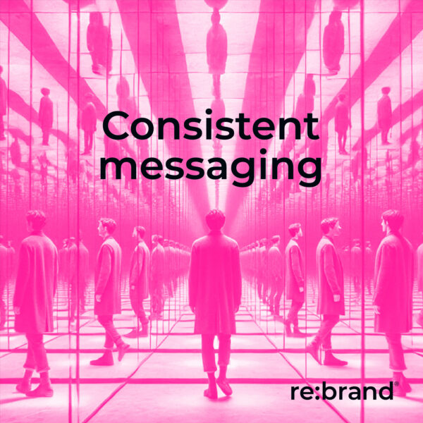 About 5 Story Messaging Rebrand - Consistent Messaging