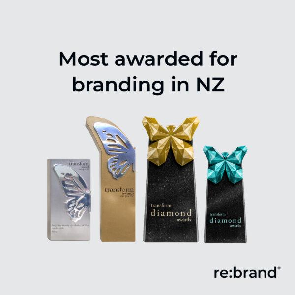 About 9 Awards Most awarded branding in NZ